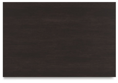 Covetown - Two Drawer Night Stand - Dark Brown