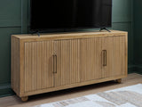 Niam - Light Antique Beige - Accent Cabinet