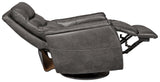 Riptyme - Swivel Glider Recliner - Quarry