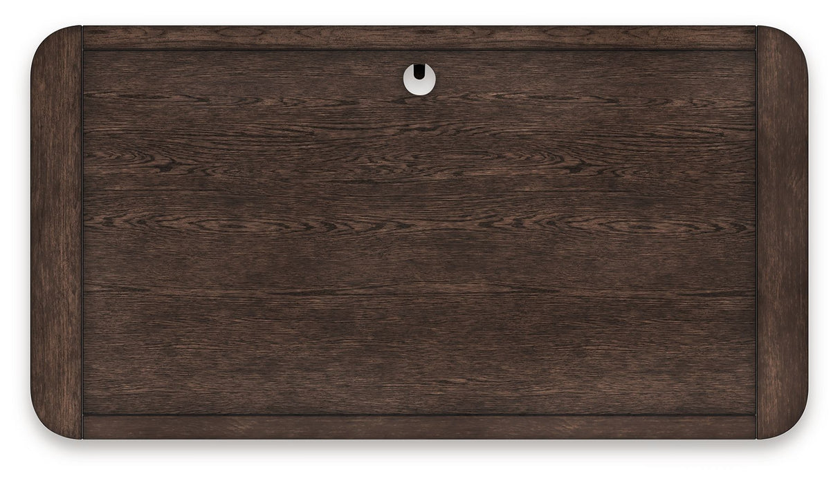 Breckington - Dark Brown - Home Office Desk