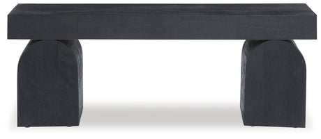 HoLGrove - Accent Bench - Black