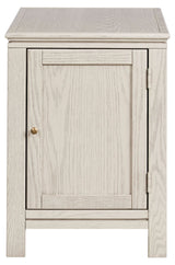 Chairside Table w/ Door