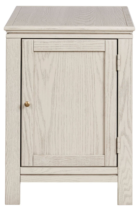 Chairside Table w/ Door