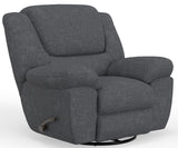 Trifecta - Swivel Recliner - Smoke