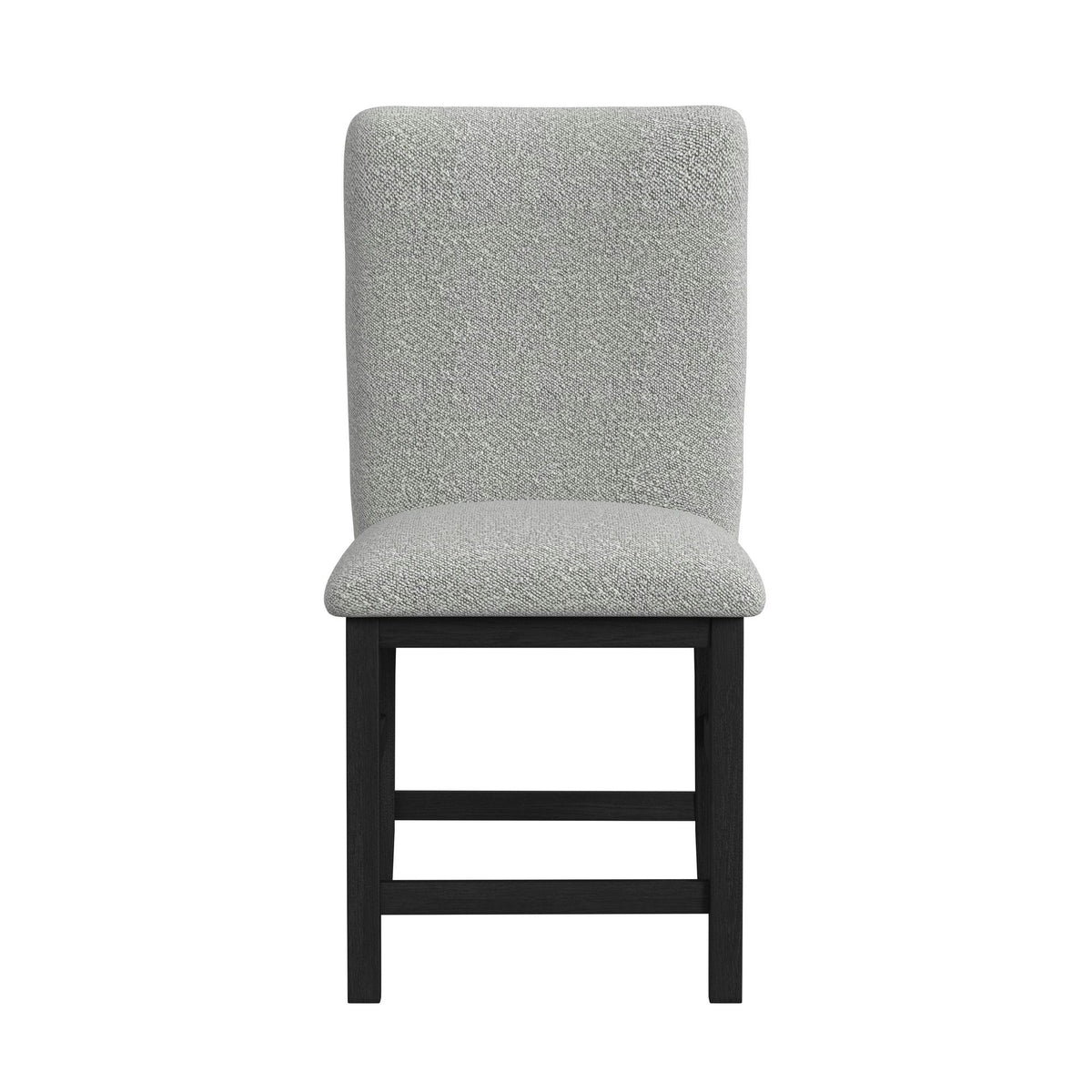 Portland - Square Back Counter Stool (Set of 2) - Black / Gray