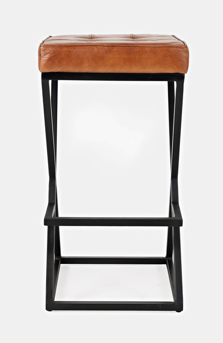 Global Archive - Brooks Leather Stool