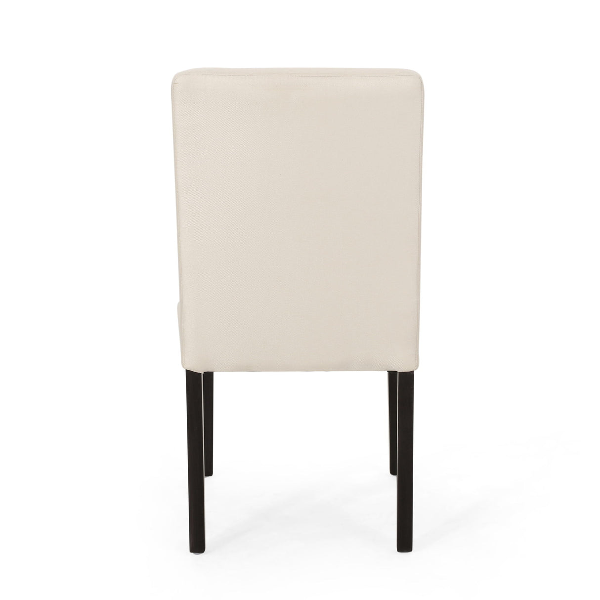 Contemporary Dining Chair With Upholstered Seating And Tapered Legs