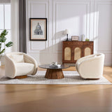 Swivel Accent Chair With 360 Degree Rotating