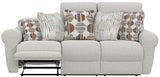 Kellen - Lay Flat Reclining Sofa - Ecru