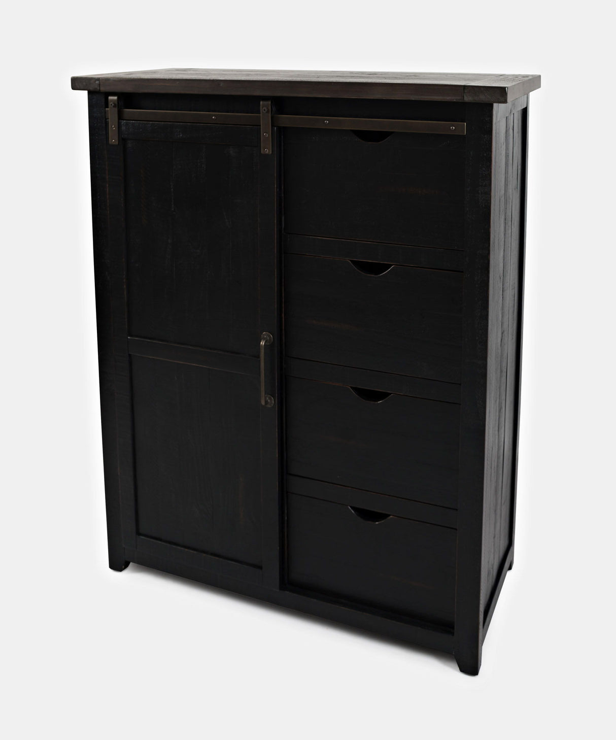 Madison County - Barn Door Chest - Vintage Black