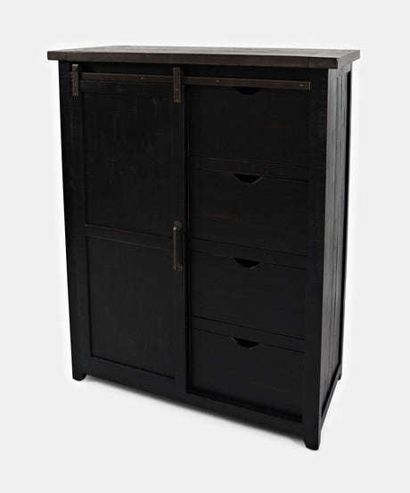 Madison County - Barn Door Chest - Vintage Black