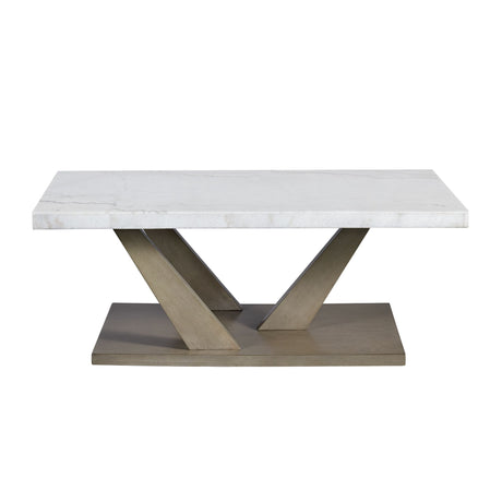 Greta - 2 Piece Occasional Table Set (Coffee Table And End Table) - Gray