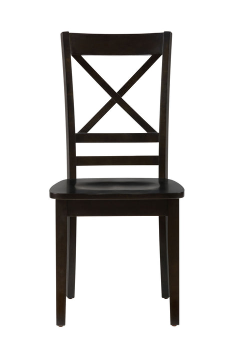 Simplicity - X Back Chair (Set of 2)