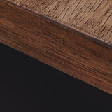 Wildenauer - Brown / Black - XL TV Stand With Fireplace Option