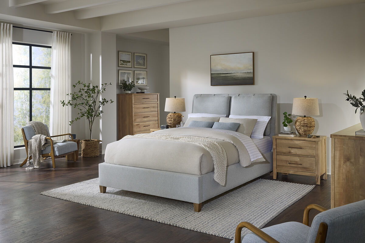 Pure Maple - 2 Drawer Nightstand