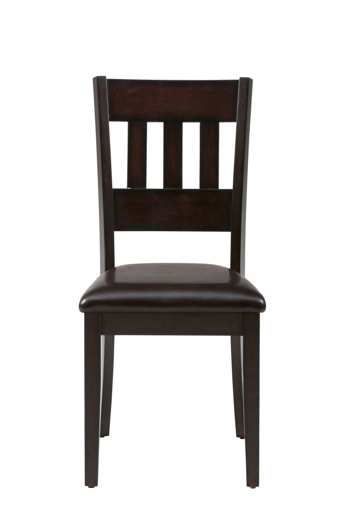Dark Rustic Prairie - 5 Piece Dining Set - Dark Brown