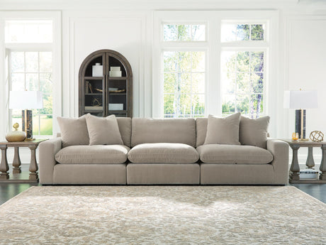 Maxton Heights - 3-Piece Sectional Sofa - Pebble