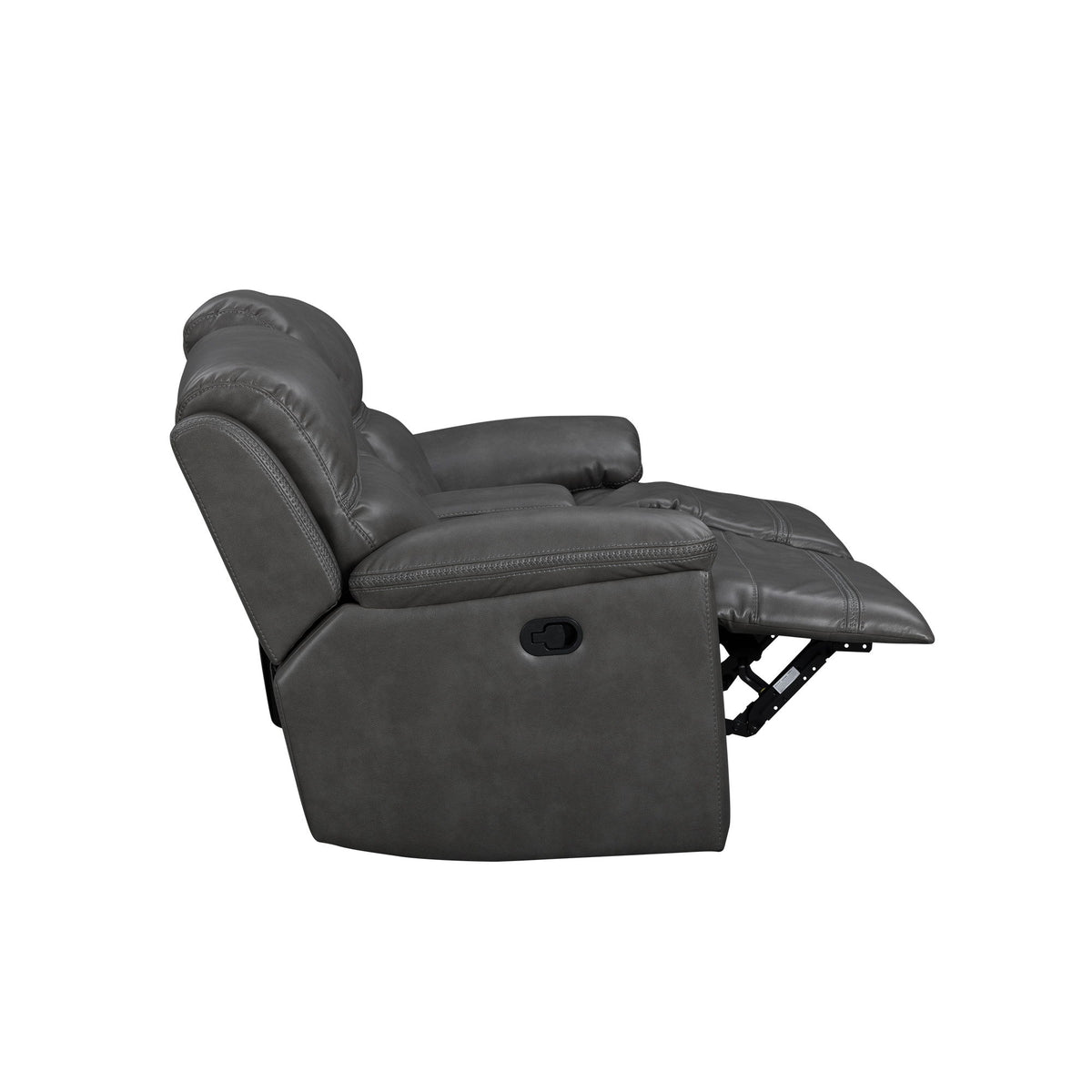 Camaro - Motion Loveseat With Console - Nugget Gray