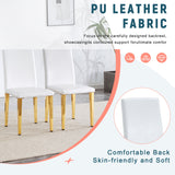 Elegant Upholstered Chairs With Metal Legs