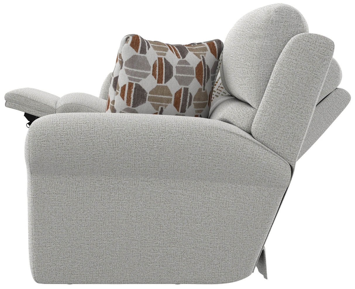 Kellen - Power Reclining Sofa With Zero Gravity - Ecru