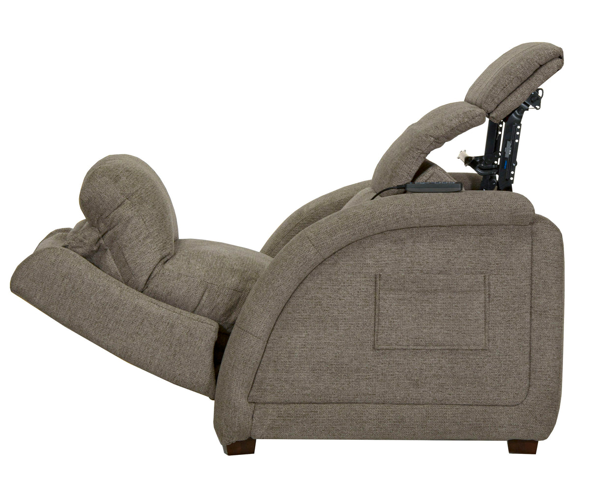 Nirvana - Power Headrest Power Lay Flat Recliner With Lumbar/Dual Motor/Zero Gravity