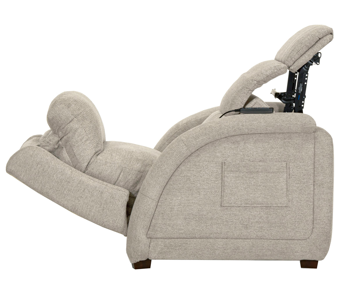 Nirvana - Power Headrest Power Lay Flat Recliner With Lumbar/Dual Motor/Zero Gravity