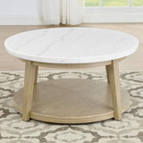 Vida - Marble Top Round Table