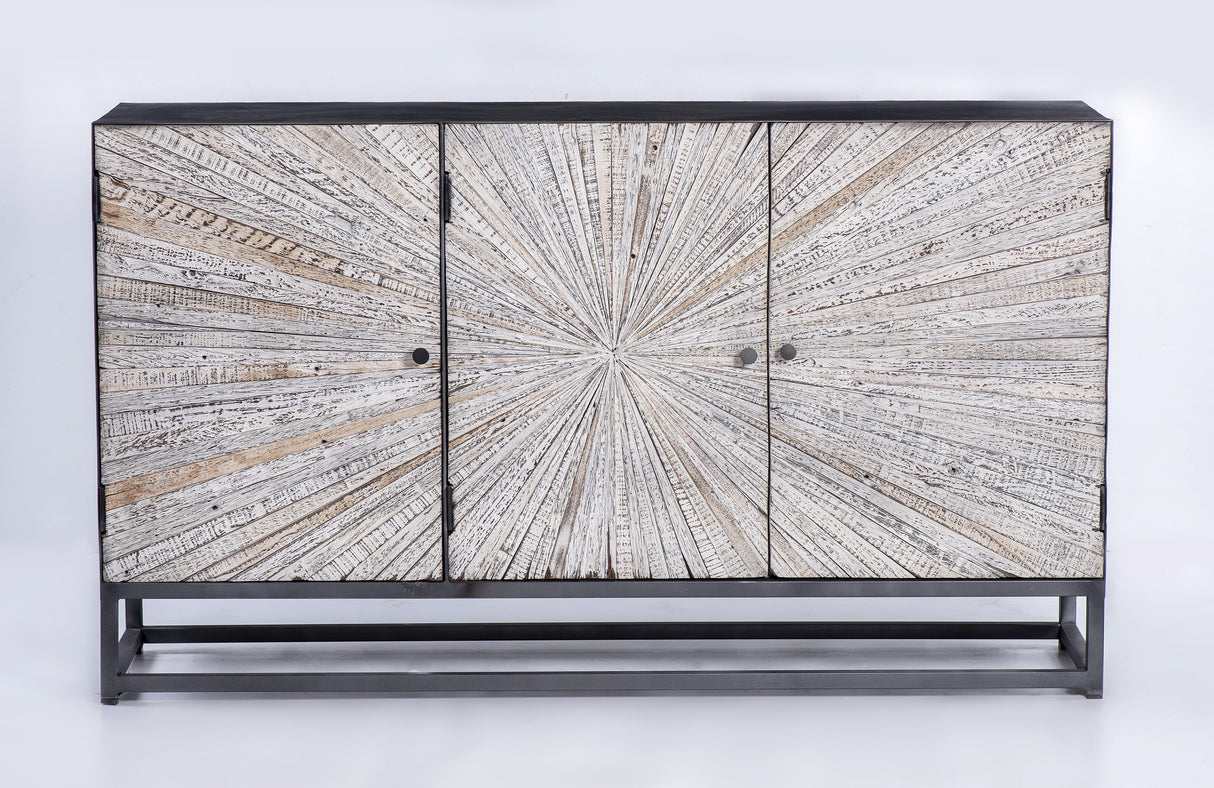 Astral Plains 3 Door Accent Cabinet