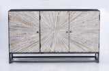 Astral Plains 3 Door Accent Cabinet
