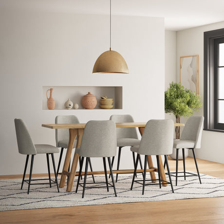 Macey Upholstered Counter Stool