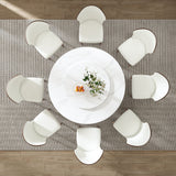Table With Rotating Tray Scratch & Heat For Kitchen & Restaurant(Table Only - White