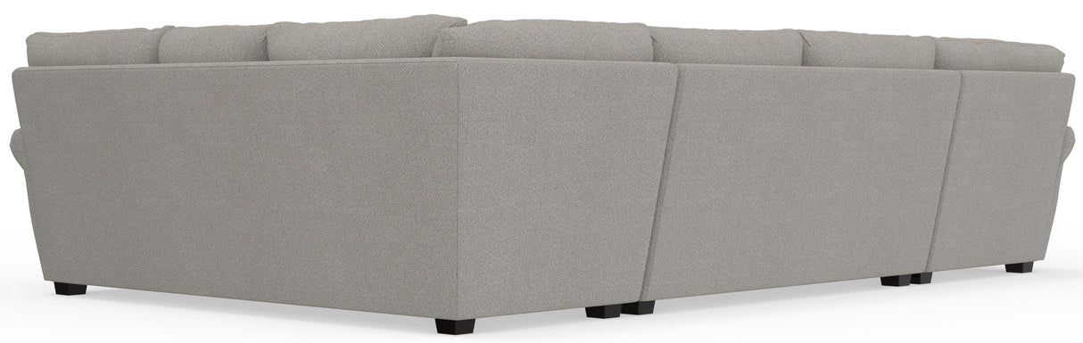 Livingston - Sectional With Comfort Coil Seating And Accent Pillows