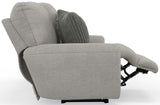 Maxwell - Power Deep Seat Reclining Loveseat - Cream