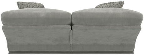 Renaldo - Power Lay Flat Sofa With Zero Gravity - Stone