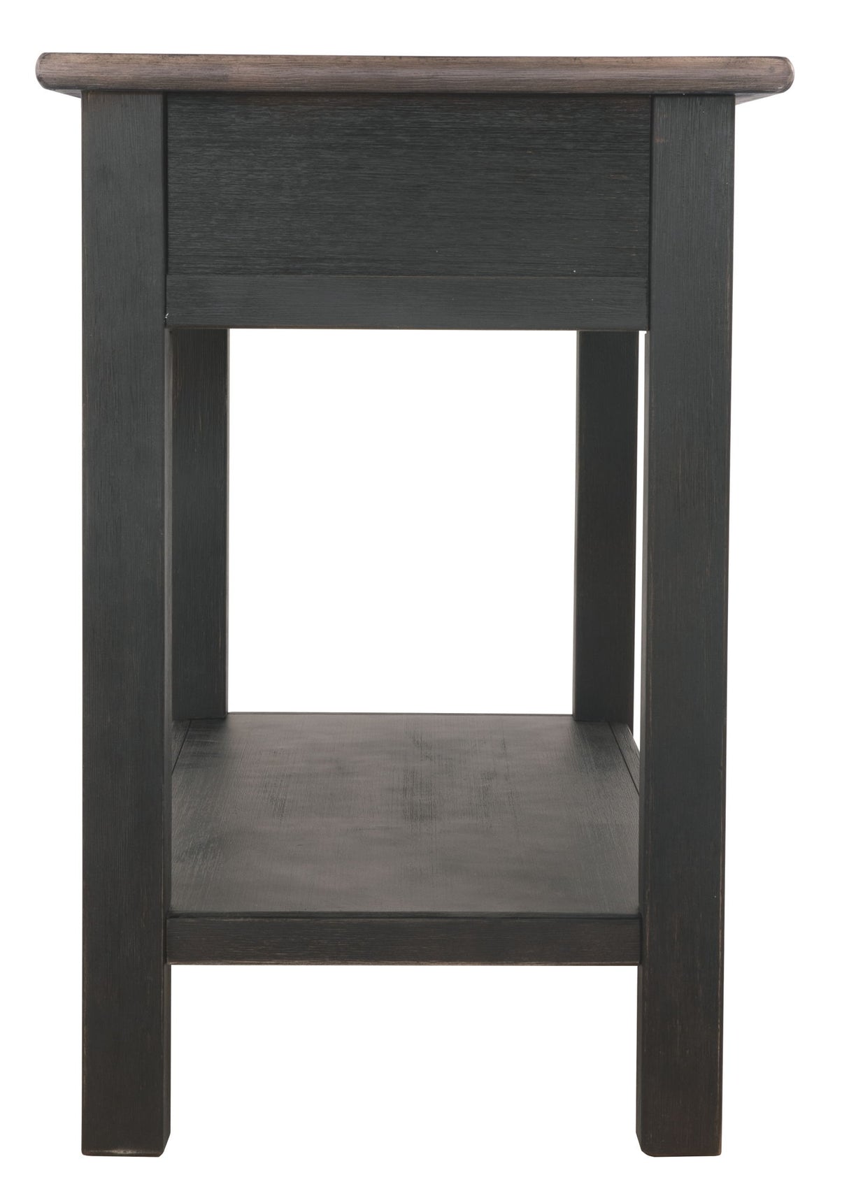 Tyler Creek - Sofa Table - Grayish Brown / Black