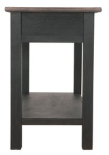 Tyler Creek - Sofa Table - Grayish Brown / Black
