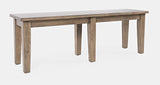 Prescott Park - Dining Bench - Gray-Brown