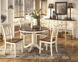 Whitesburg - Brown / Cottage White - Dining Room Side Chair (Set of 2)