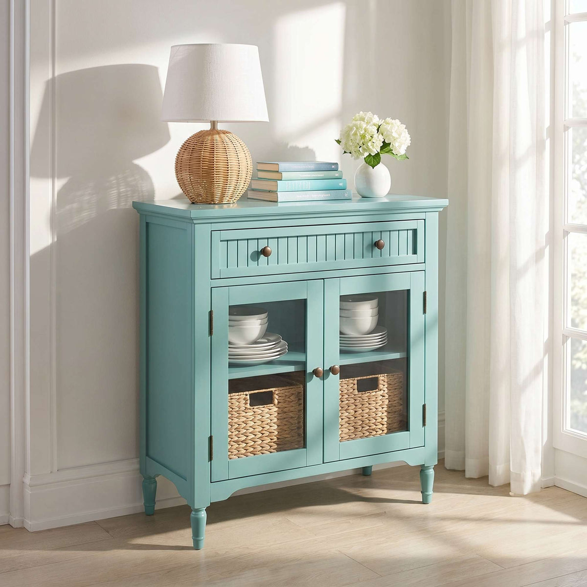 Westport - Glass Accent Cabinet