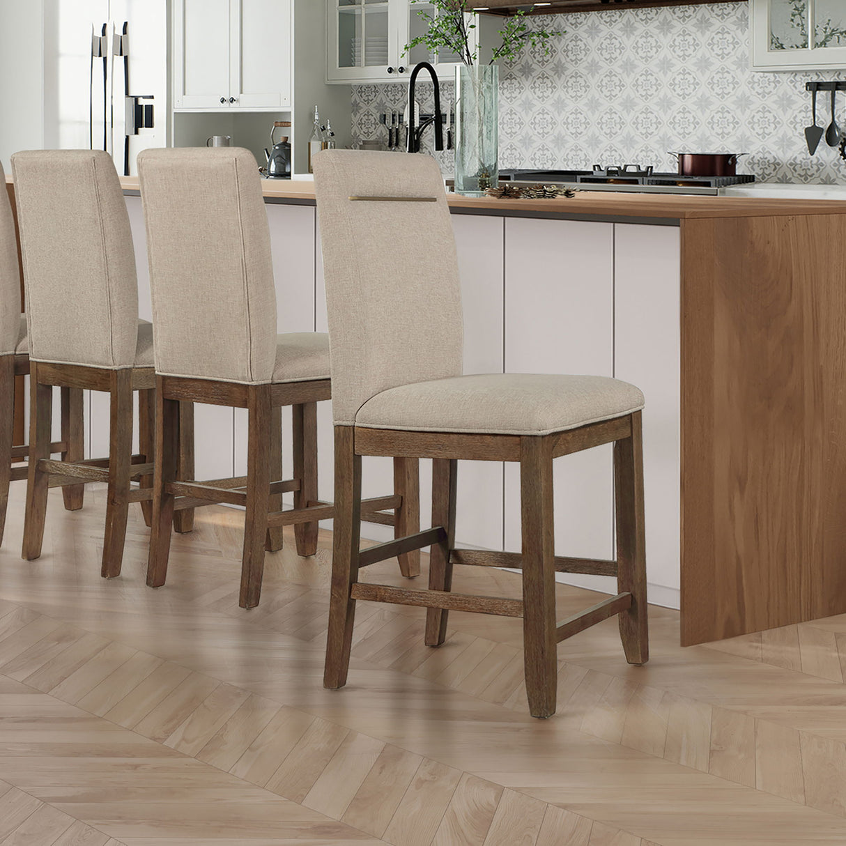 Garland - Counter Chair - Beige