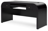 Rowanbeck - Black - Home Office Desk