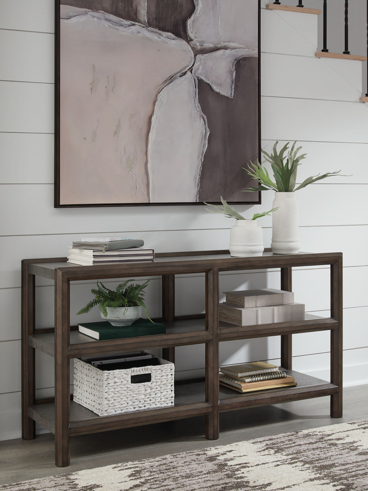 Kallenny - Brown / Gray - Sofa Table