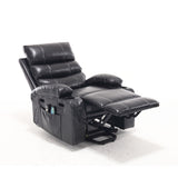 Cozy Electric Power Lift Recliner Chair Sofa For Elderly With Vibration Massage And Lumbar Heat