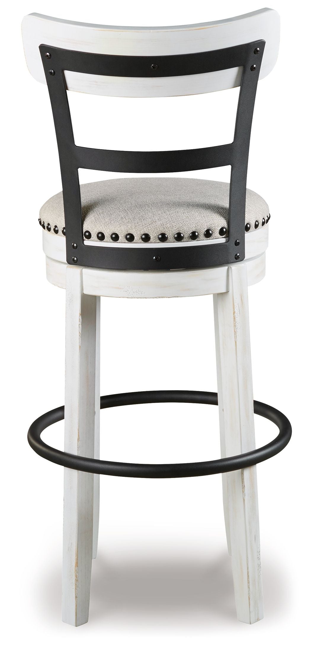 Valebeck -  Tall Upholstered Swivel Barstool