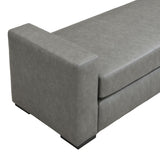Ottoman With Unique Armrest Design For Living Spaces