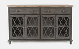 Aurora Hills 4 Door Accent Cabinet