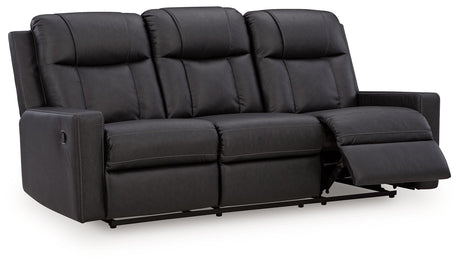 Mackmenville - Reclining Sofa - Carbon