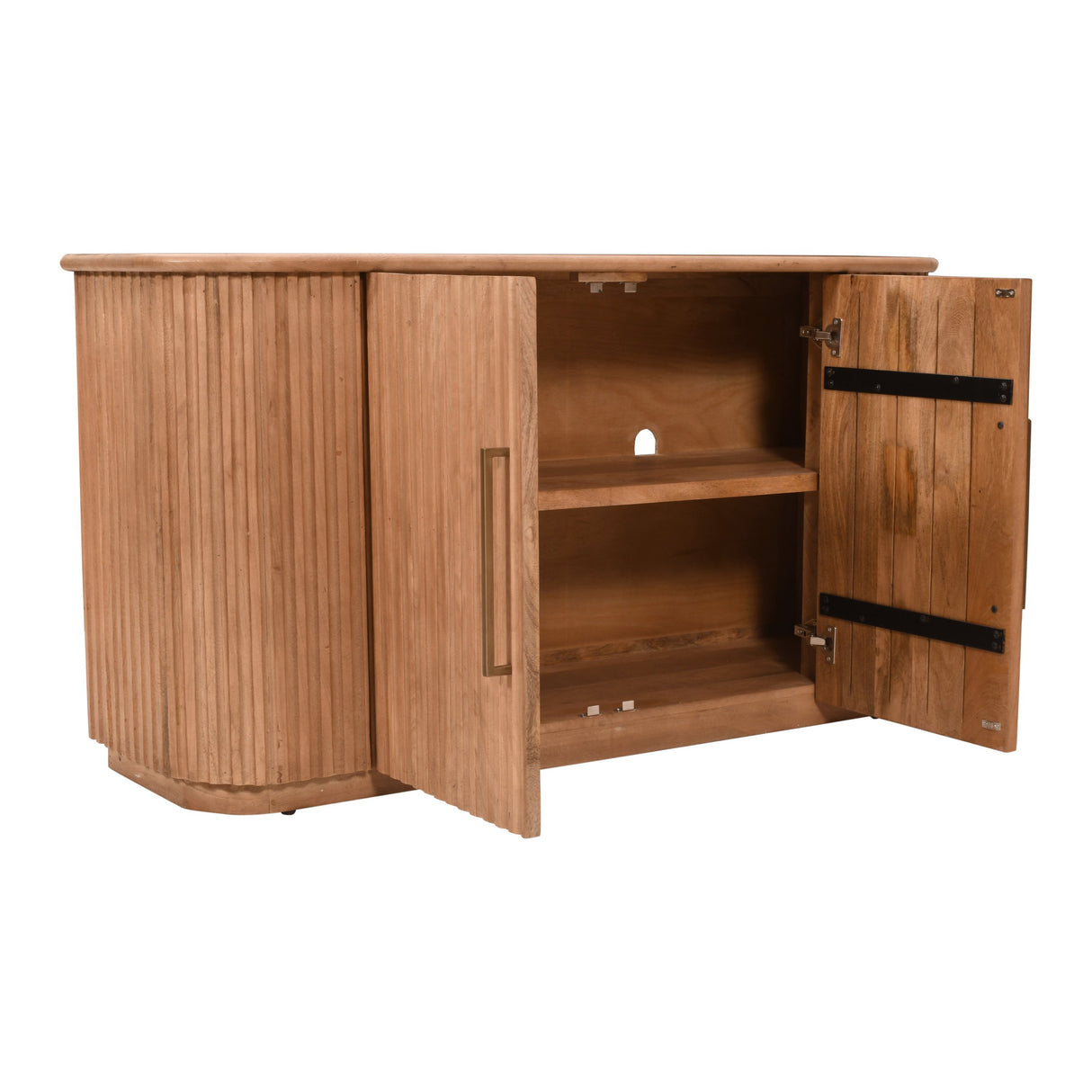 Breck Curved Accent Cabinet