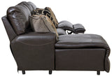 Como - 3 Piece Italian Leather Match Reclining Sofa