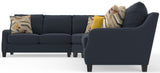 Foley - Sectional With Comfort Coil Seating And 4 Included Accent Pillows